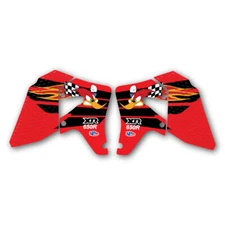 HONDA TEAM 2000-2009 XR 650 XR650 650R XR650R SHROUDS STICKER GRAPHICS FUEL TANK