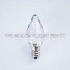 Warm White C7 Bulb - Warm White C7 LED Bulb - Smooth Finish - Dimmable