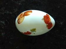 Caverswall England Porcelain Egg Trinket Box