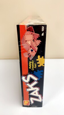 1987 Ohio Art ZAKS Building Kids Toy Play Set Positively Pink