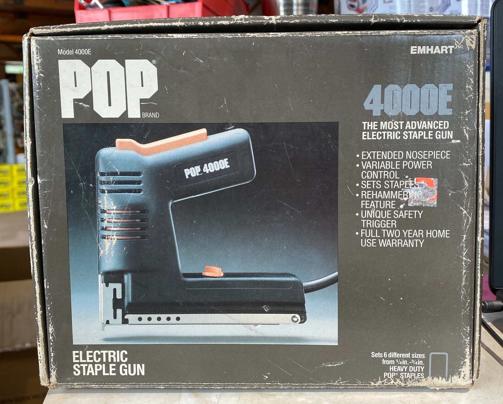 EMHART POP MODEL 4000E Electric Staple Gun eBay