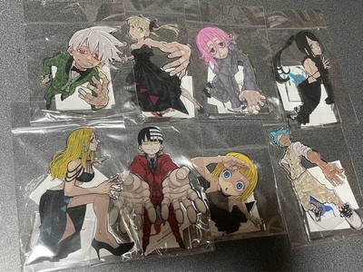 SOUL EATER Acrylic Stand Full Complete Set of 8 Exhibition New Unopened