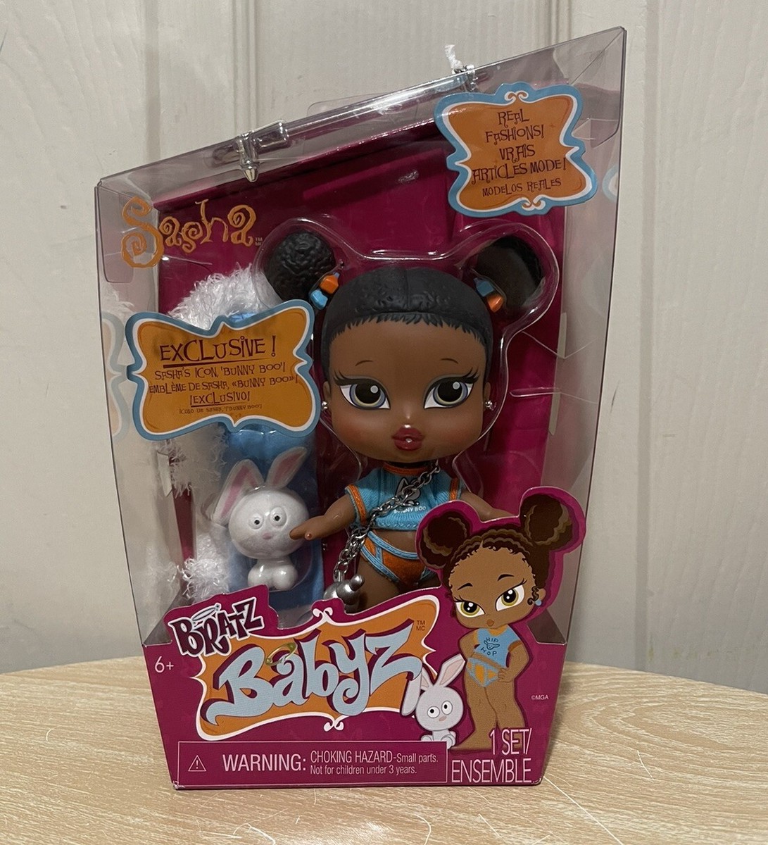 BRATZ Babyz Sasha Bunny Boo Doll Fashions Pet NEW 2024 Reissue