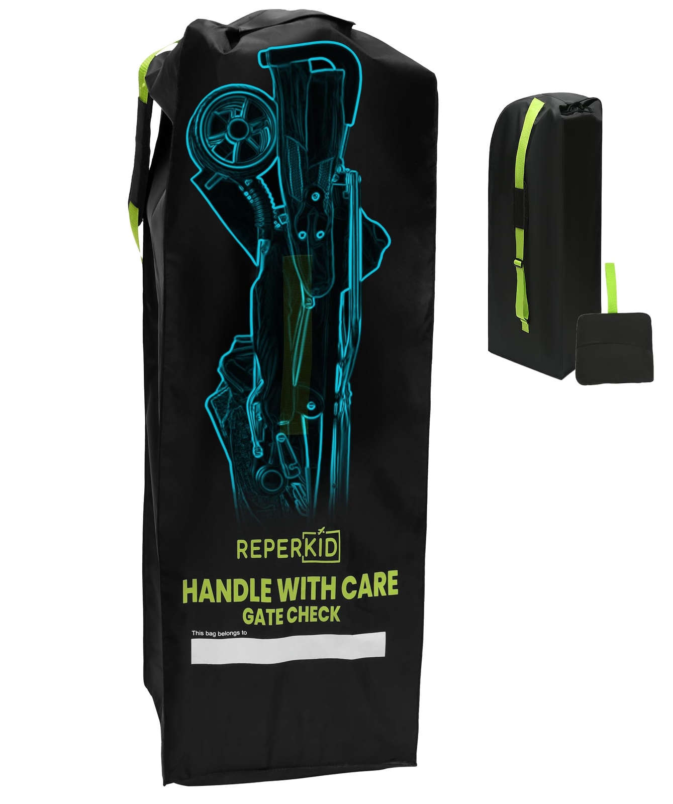 Essential Baby Travel Umbrella Stroller Bag for Airplane Gate Check – Water-Resistant, Lightweight, and Durable Travel Stroller Cover for Hassle-Free Air Travel with Your Little One