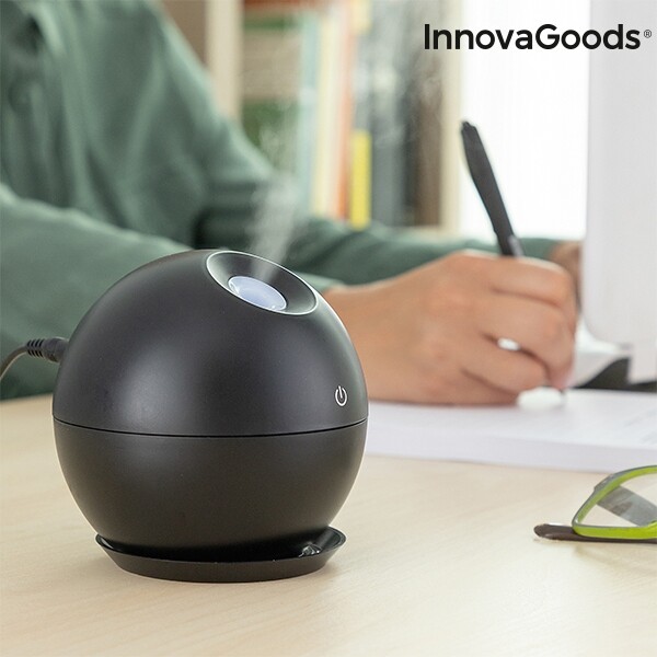 Mini humidificateur diffuseur d'arômes idéal pour bureau et chambre