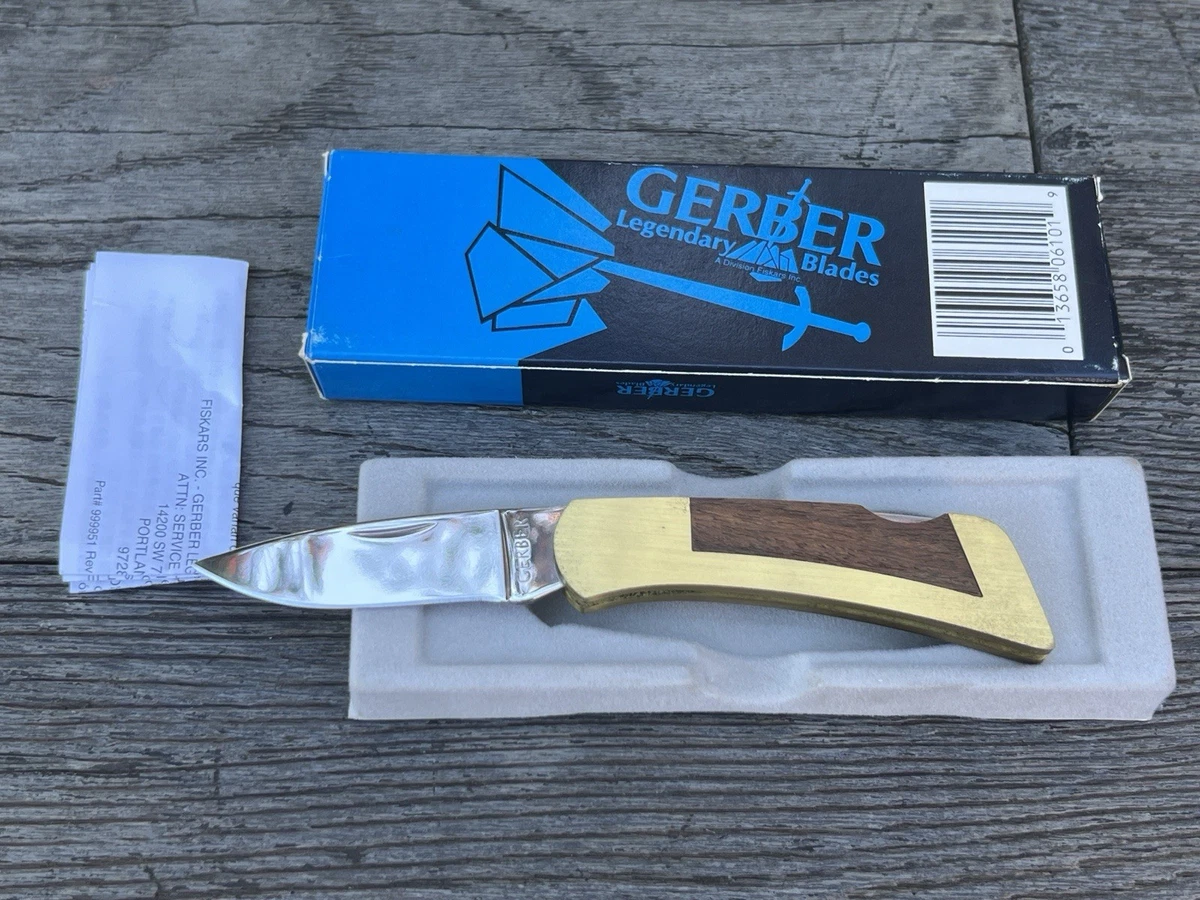 ガーバー Folding Sportsman Drop point ケース付き Gerber Sportsman Knife In Collectible Vintage Factory Manufactured