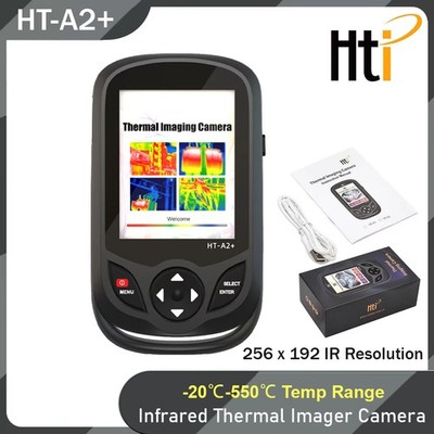 HTi HT-A2+ Infrared Thermal Imager Thermal Camera IR Resolution 3.2'' LCD Screen