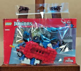 LEGO Juniors 10665 Spider-Man Car Pursuit Mostly Complete