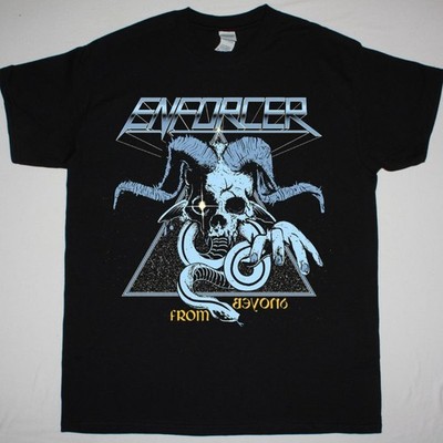 Enforcer From Beyond Black T-Shirt Heavy Metal Tee