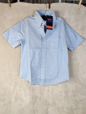 French Toast School Wear Boys Dress Shirt Button-Down Short Sleeve Size 8 NWT