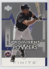 2003 Upper Deck Finite Prominent Powers 247/499 Mike Piazza #175 HOF g5i