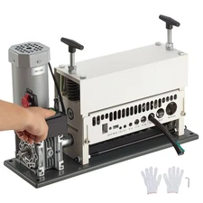 Uimoso Electric Wire Stripping Machine 370W Copper Cable Stripper 0.06''-1.57''