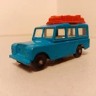 VINTAGE MATCHBOX #12 LAND ROVER SAFARI WITH TOPPER