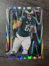 2025 Topps Chrome NFL #245 Jordan Mailata Ray Wave Refractor