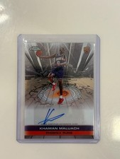 2025-26 Topps Chrome - Autograph Issue Rookies Khaman Maluach #TAUR2-KM (AU, RC)