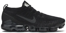 Nike Air VaporMax Flyknit 3 Triple Black Men's Running Shoes US 7-11 AJ6900-004