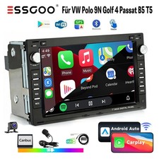 DAB+ Für VW Polo 9N Golf MK4 Passat B5 Jetta T5 Android 15 Carplay Autoradio GPS