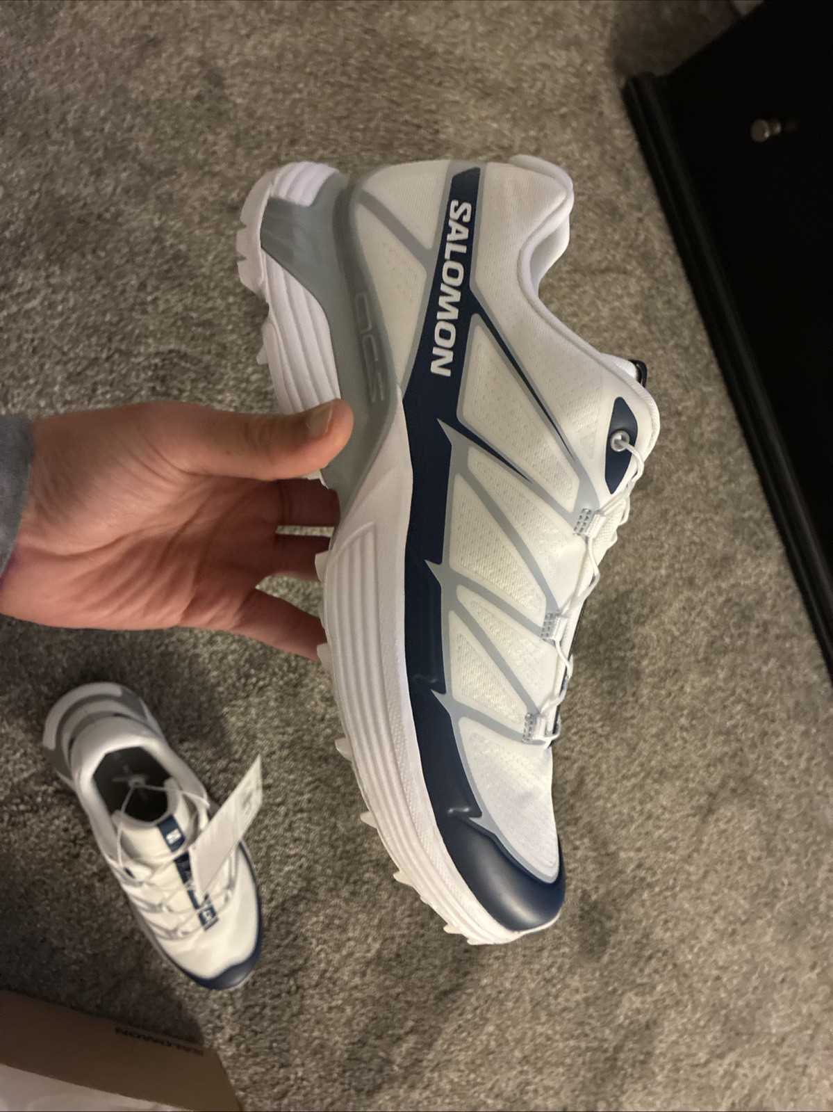 SALOMON XT Pathway 2 'White Poseidon' - L47722900 Size 10 BNIB image 9