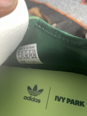 Size 7 Kids - Ivy Park x adidas Nite Jogger Dark Green Female