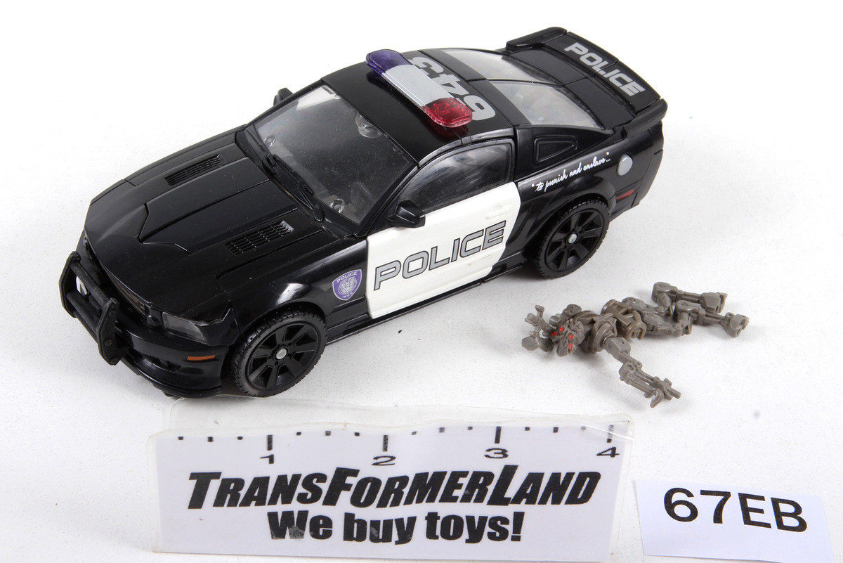 Barricade Decepticon Frenzy 100% Complete Human Alliance Movie