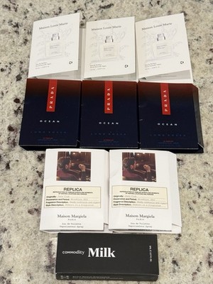 Maison louis marie no.13. Prada Ocean. Commodity Milk. Replica. Perfume Samples