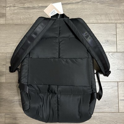 Wilo The Label Black Quilted Backpack | eBay