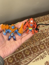 Masters Of The Universe Eternia Minis Lot Faker and Beast Man