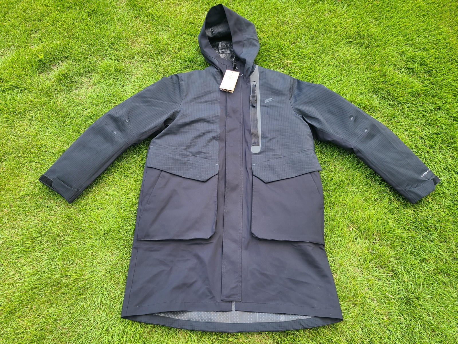 Mens Nike Storm Fit ADV Tech Pack 3 In 1 Jacket Medium Black Parka