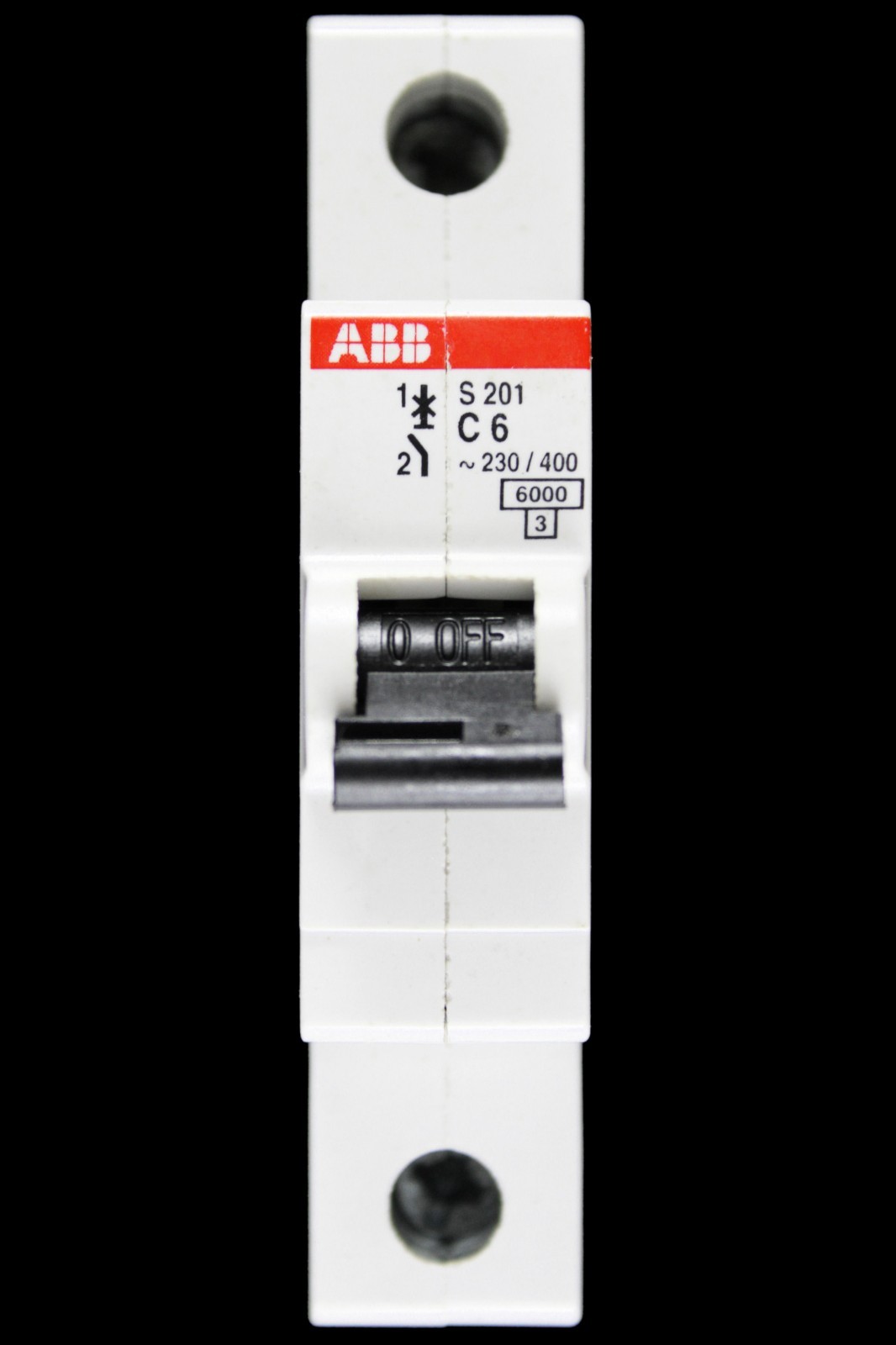 ABB 6 AMP CURVE C 6kA MCB CIRCUIT BREAKER 2CDS251001R0064 S201