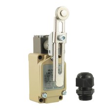 WLCA12-2-Q Adjustable Roller Lever Arm Limit Switch 380V 10A NC-NO Momentary