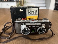 Vintage Kodak 35mm Stereo Camera w/ Twin Anaston 35mm F3.5 Lenses /Original Box