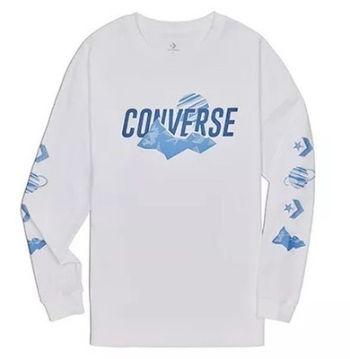 NWT CONVERSE WOMEN Icon Remix LONG SLEEVES T-Shirt M WOW