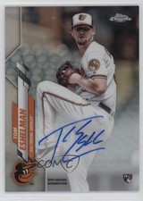 2020 Topps Chrome Rookie Refractor /499 Thomas Eshelman Tom #RA-TE Auto 4f5