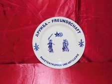 NVA Raketentruppen Artillerie Wandteller Ehrengeschenk DDR MdI MfS VP SED