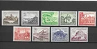 1939 GERMANY 3rd Reich Yvert Stamps 654-662 MICHEL No. 730-738 New* MLH