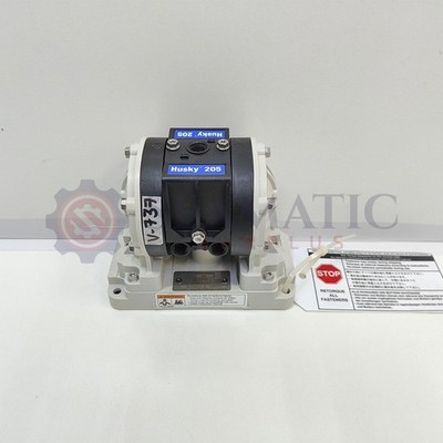 Neue GRACO D12091 - Husky 205 PP AODD Kunststoffpumpe PP/PT/PT-FKM, V#737