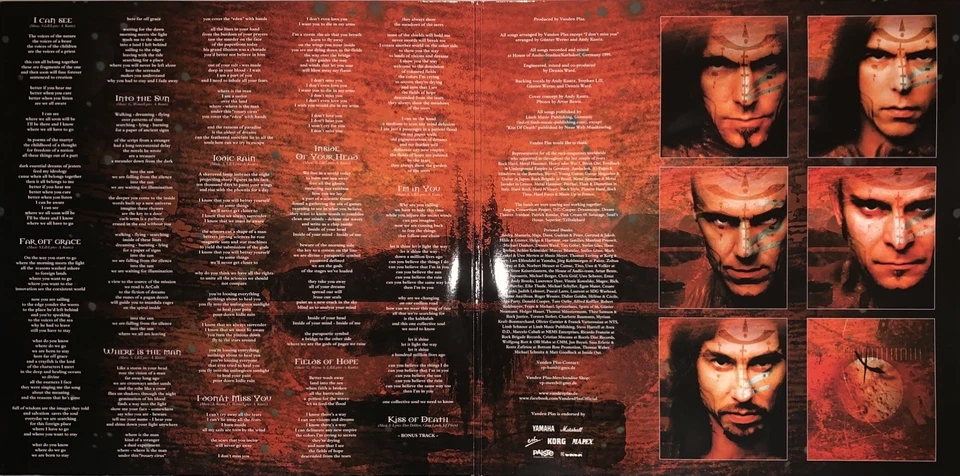 Vanden Plas - Far Off Grace 2019 Germany Limited Edition Orange Vinyl EX/NM  - Image 4 of 4