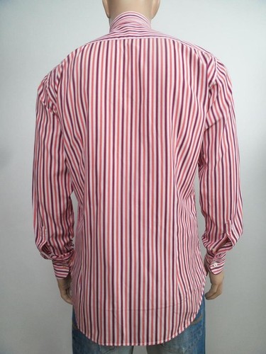 Etro Italy Size 39 Men's Dress Shirt Cotton 100% Long Sleeve - Picture 3 of 5