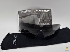 ESS Crossbow Ersatzscheibe Brille Sonnenbrille Visier Getönt Linse Smoke Schwarz