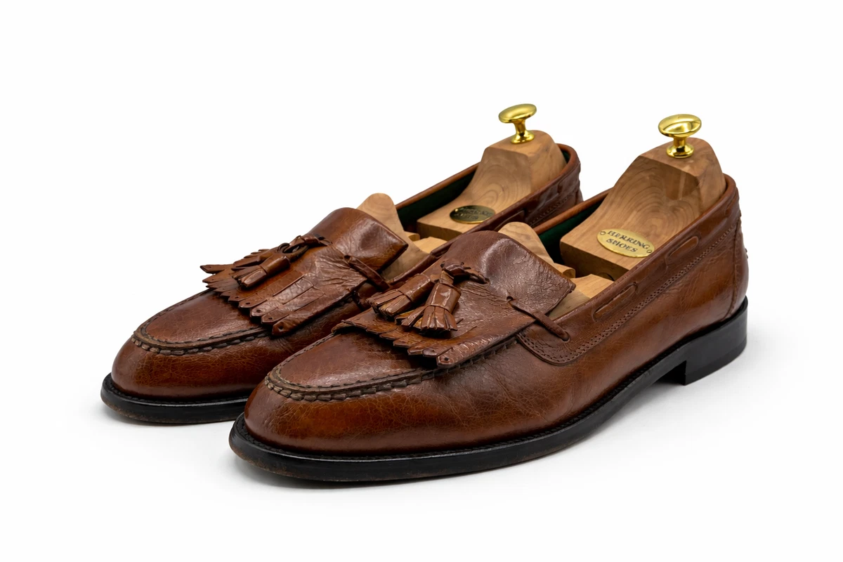 Bally Carmelo Woven Leather Loafer Men’s Shoe 10M Made In Italy Old Money Bally Shoes Men products for sale | eBay Australia main image 3