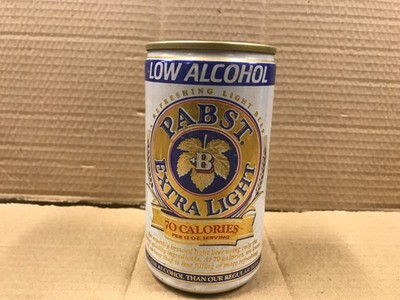 Vintage Pabst Extra Light Empty Pull Top Beer Can