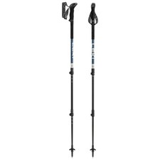 Leki Makalu Telescopic Walking Hiking Pole Pair - Stone Blue