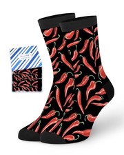 Funny Novelty Socks for Women Men, Fun Gifts Stuff, One Size Red and Black