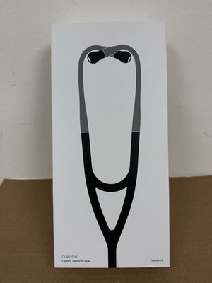 Eko Core 500 Digital Stethoscope Earpiece, Black New In Box
