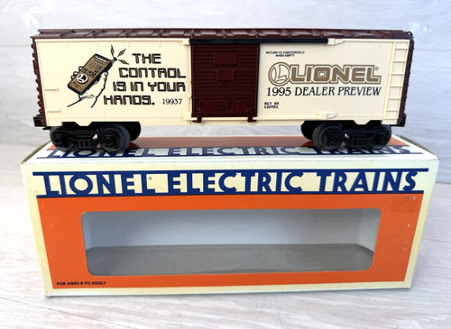 Lionel 6-19937 1995 Feria de Juguetes Distribuidor Vista Previa Caja Coche Calibre O Nuevo en Caja | Zustand: New