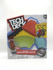 Tech Deck Quarter Bowl Ruckus Ramp Set Real Skateboards Fingerboard Park NEW