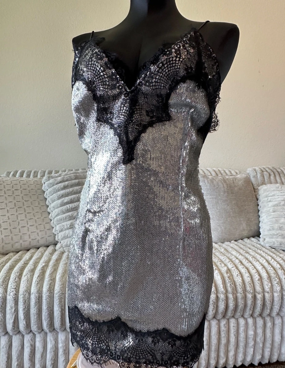 Silver Sequin Dresses for Women for sale