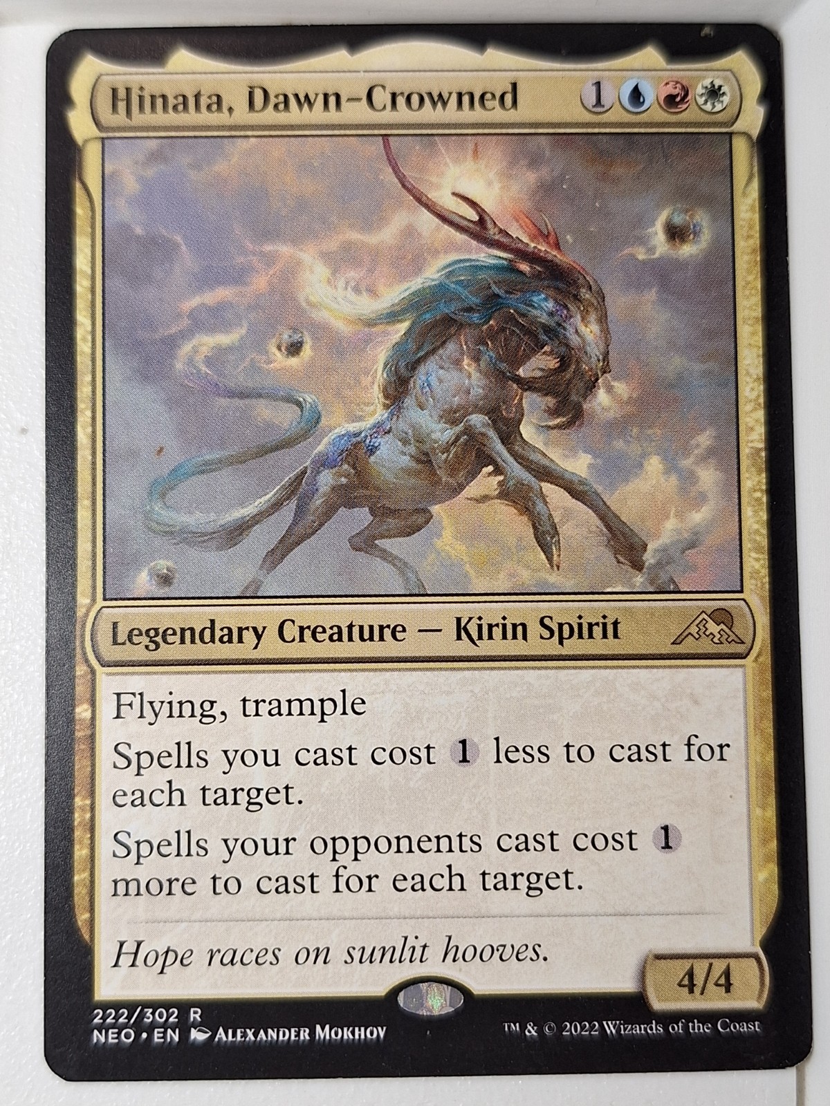 Hinata, Dawn-Crowned - Kamigawa: Neon Dynasty - Magic the Gathering MTG Nice!