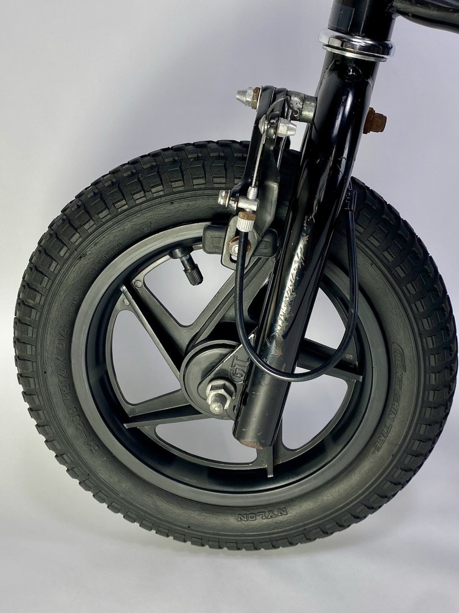 1987 GT Zoot Scoot 4130 Black Old School BMX Scooter All Original