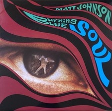 MATT JOHNSON Burning Blue Soul Vinyl Record Album LP 4AD 1981 1st The The & Rock